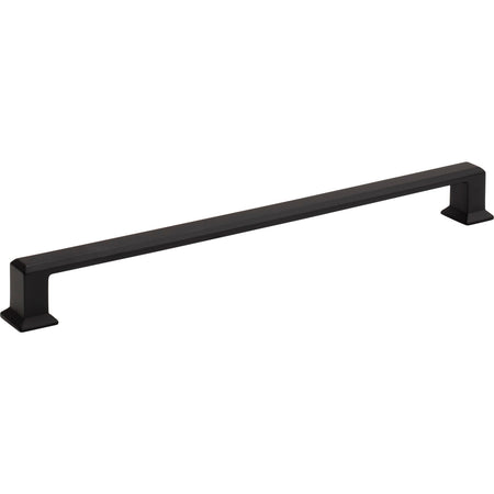 Atlas A667-BL: 8-13/16" cc Sweetbriar Lane Cabinet Pull - Matte Black
