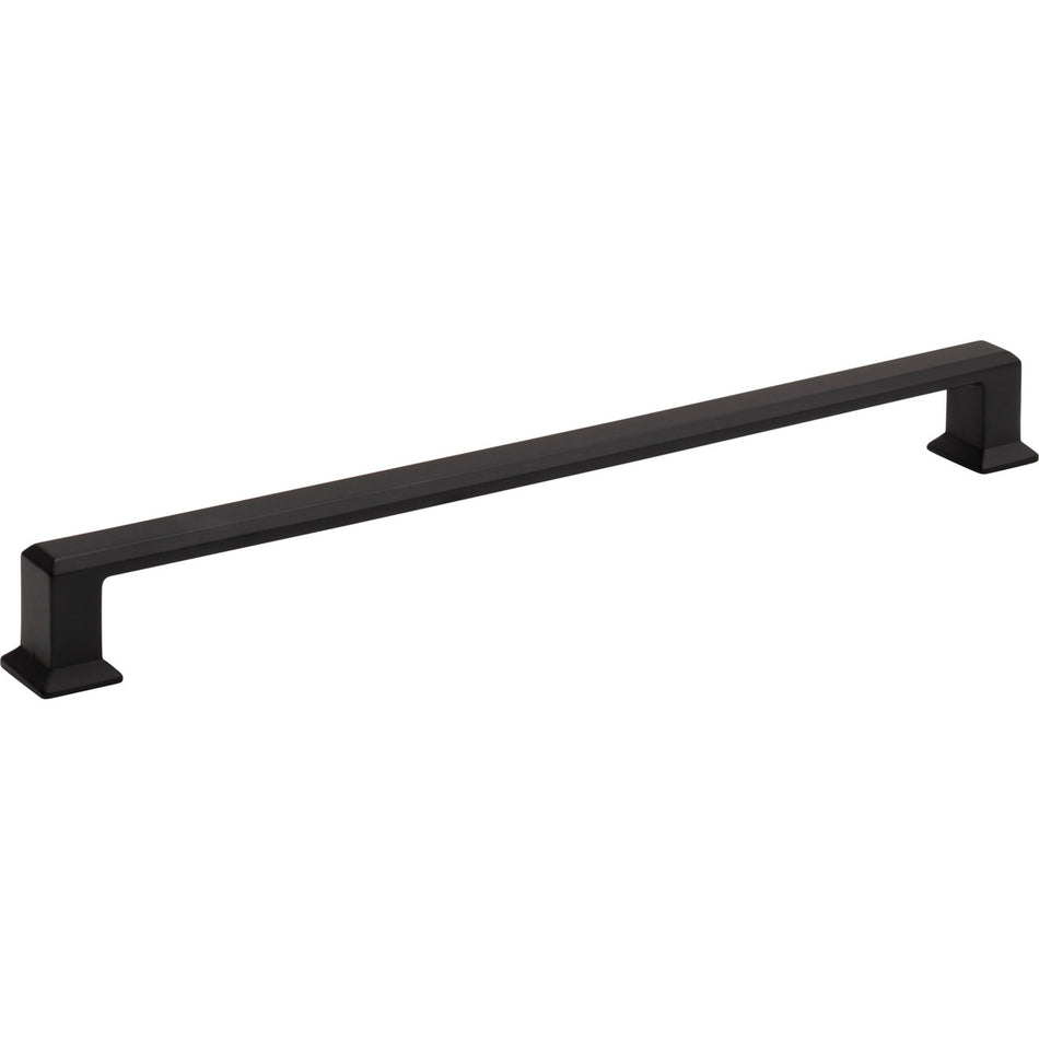 Atlas A667-BL: 8-13/16" cc Sweetbriar Lane Cabinet Pull - Matte Black