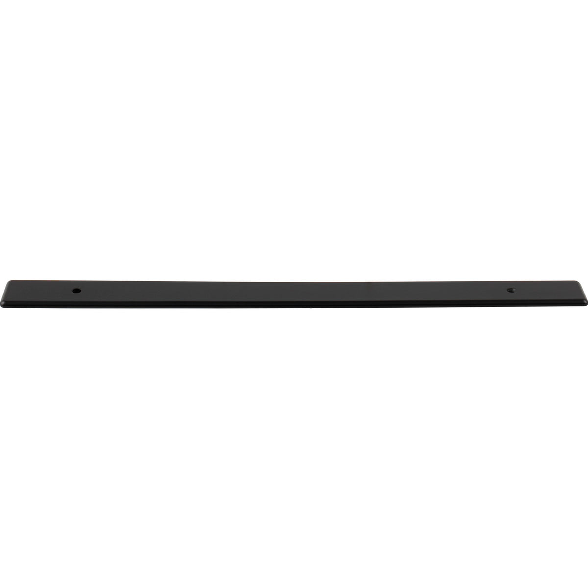 Top Knobs TK3285BLK: 11-13/16" Radcliffe  Backplate - Flat Black