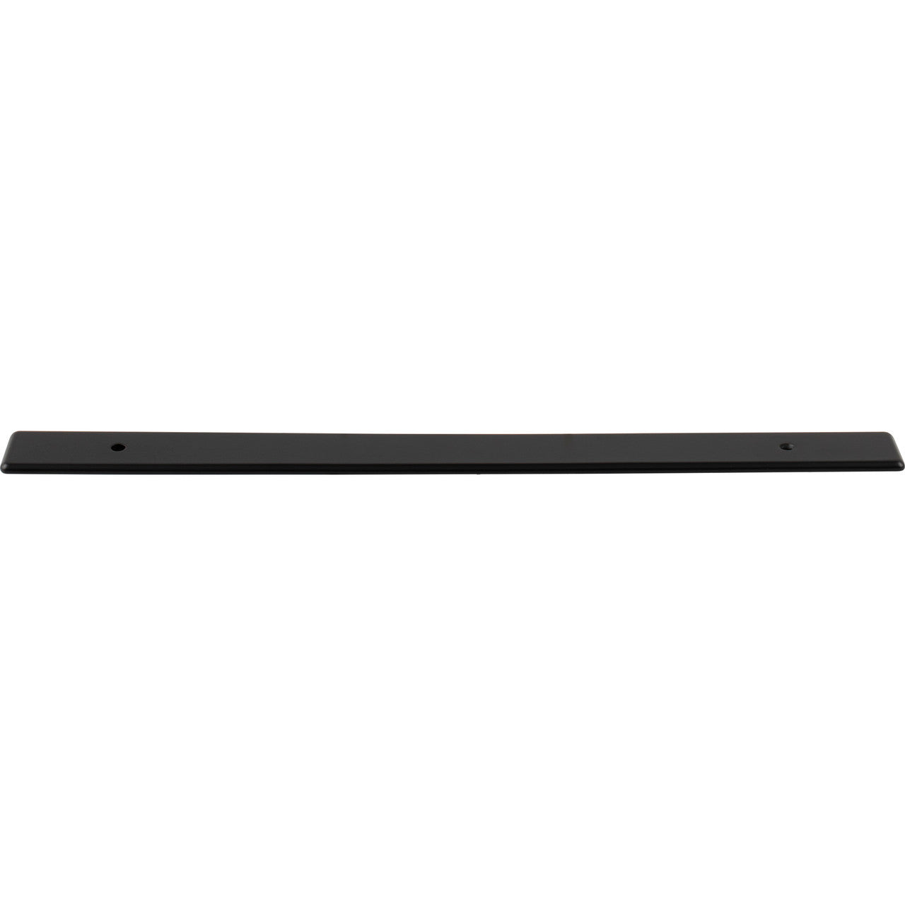 Top Knobs TK3285BLK: 11-13/16" Radcliffe  Backplate - Flat Black