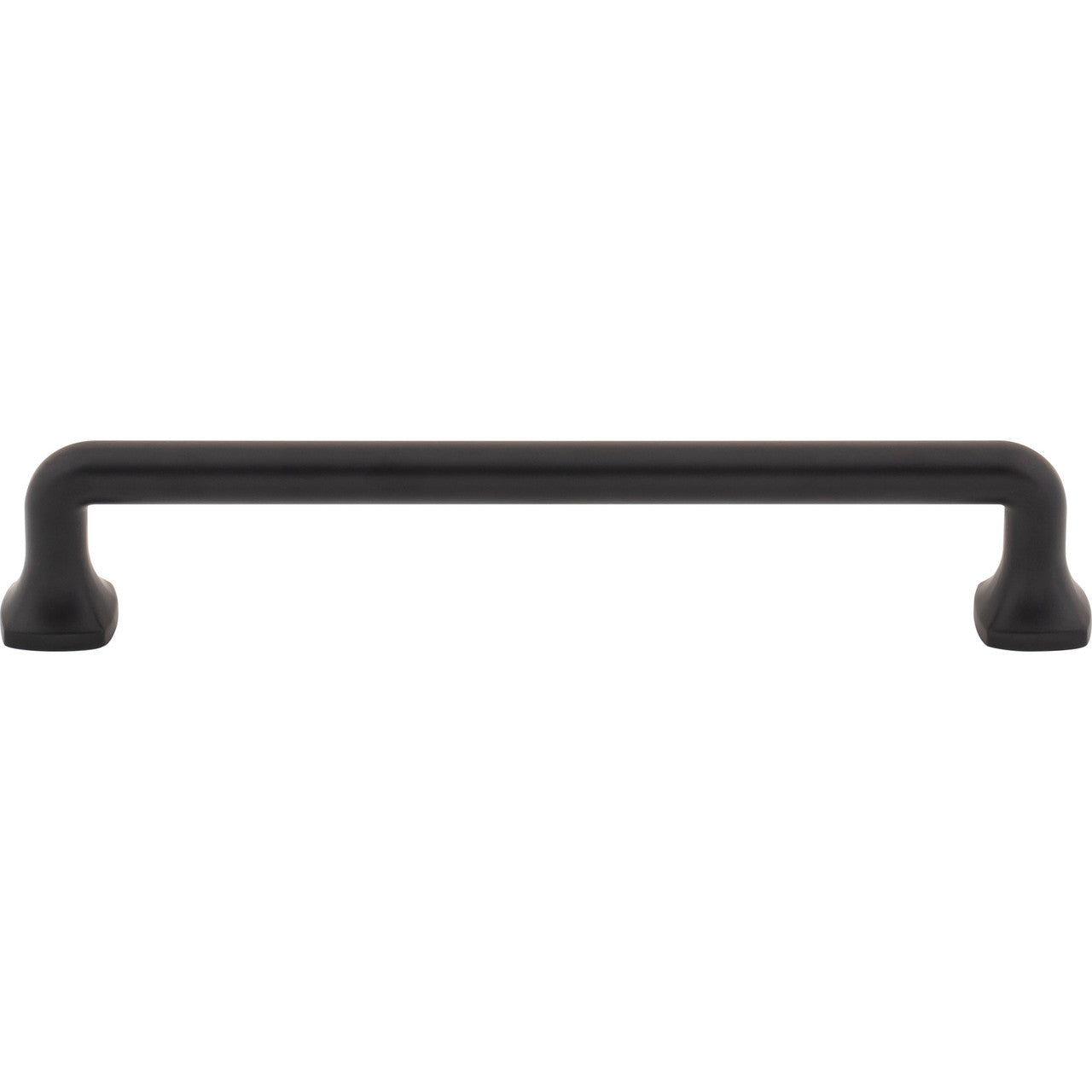 Jeffrey Alexander 663-160MB: 160mm cc Griffin Bar Cabinet Pull - Matte Black