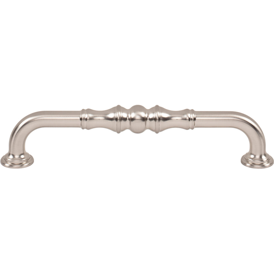 Top Knobs TK3433BSN: 6-5/16" cc Bayridge Cabinet Pull - Brushed Satin Nickel