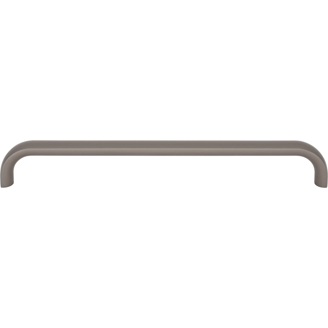 Top Knobs TK3348AG: 12" cc Brockwell Appliance Pull - Ash Gray