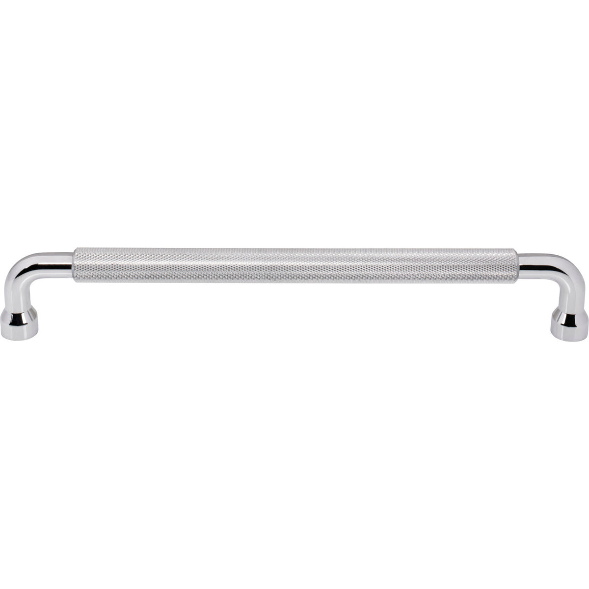 Top Knobs TK3268PC: 12" cc Garrison Bar Cabinet Pull - Polished Chrome