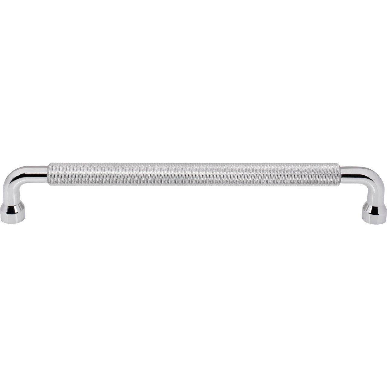Top Knobs TK3268PC: 12" cc Garrison Bar Cabinet Pull - Polished Chrome