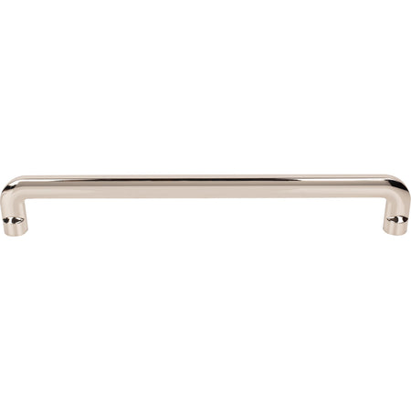 Top Knobs TK3048PN: 18" cc Hartridge D-Handle Cabinet Pull - Polished Nickel