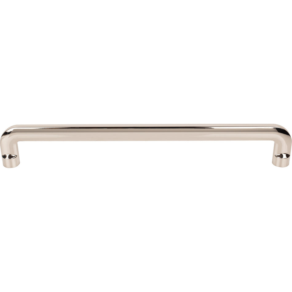 Top Knobs TK3048PN: 18" cc Hartridge D-Handle Cabinet Pull - Polished Nickel