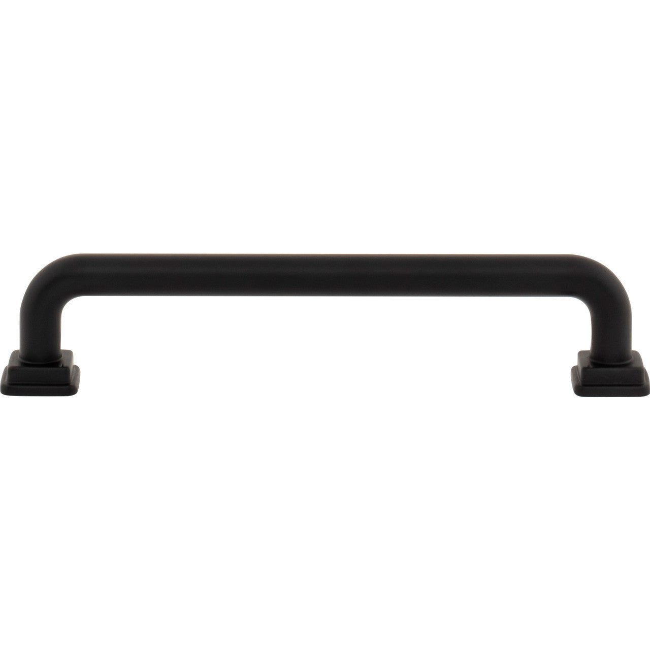 Atlas A6024-BL: 5-1/16" cc Kimberton Bar Cabinet Pull - Matte Black