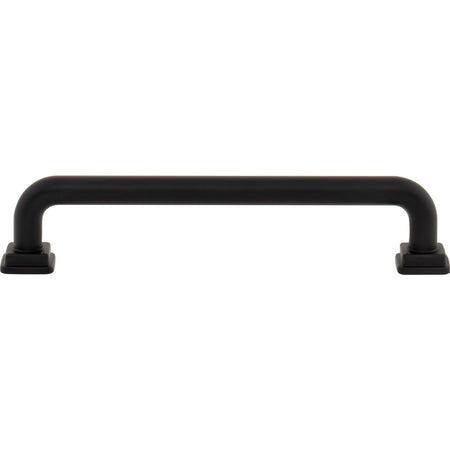 Atlas A6024-BL: 5-1/16" cc Kimberton Bar Cabinet Pull - Matte Black