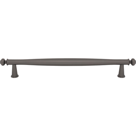 Top Knobs TK3197AG: 12" cc Coddington Appliance Pull - Ash Gray