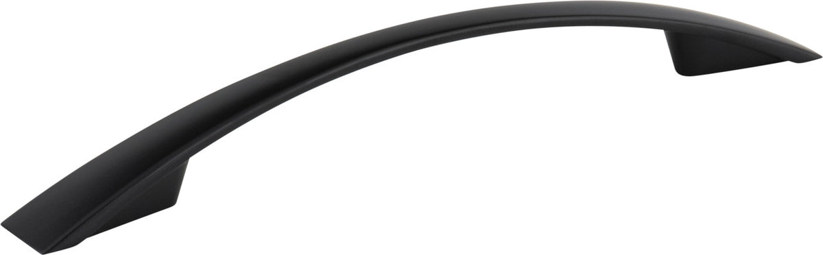 Jeffrey Alexander 847-128MB: 128mm cc Regan Cabinet Pull - Matte Black