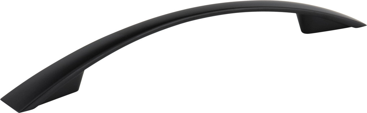 Jeffrey Alexander 847-128MB: 128mm cc Regan Cabinet Pull - Matte Black