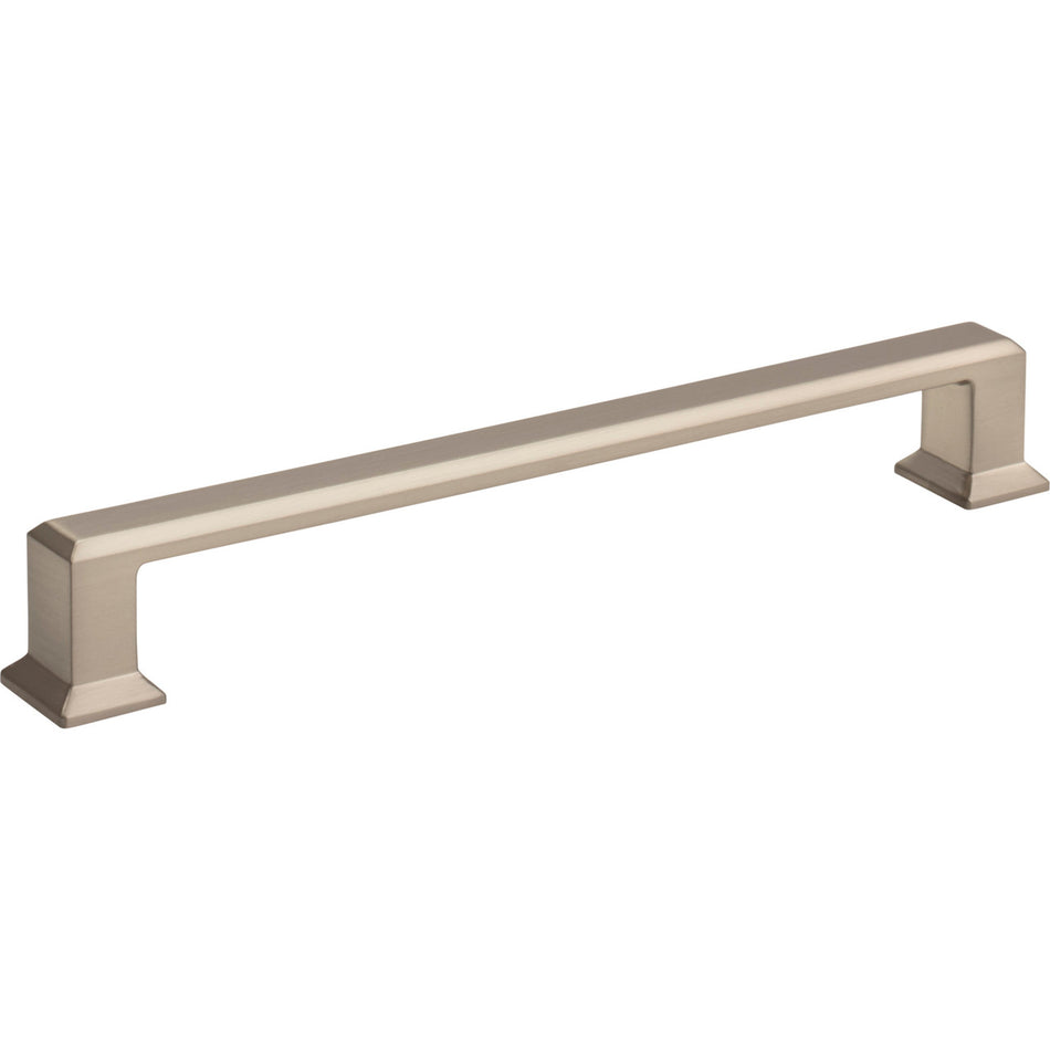 Atlas A665-BRN: 6-5/16" cc Sweetbriar Lane Cabinet Pull - Brushed Nickel