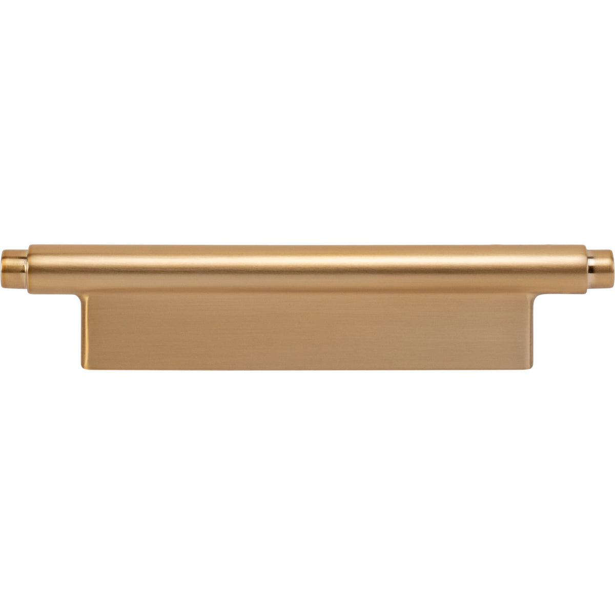 Atlas A532-WB: 96mm cc Kayden Round Bar Cabinet Pull - Warm Brass