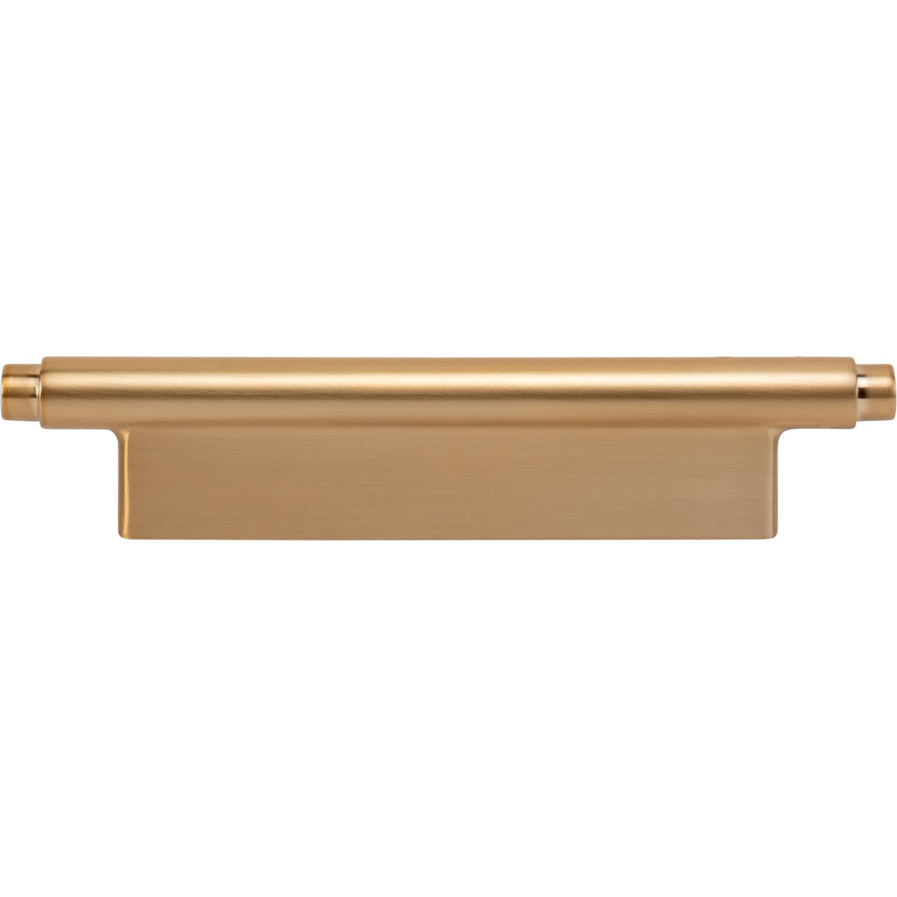 Atlas A532-WB: 96mm cc Kayden Round Bar Cabinet Pull - Warm Brass