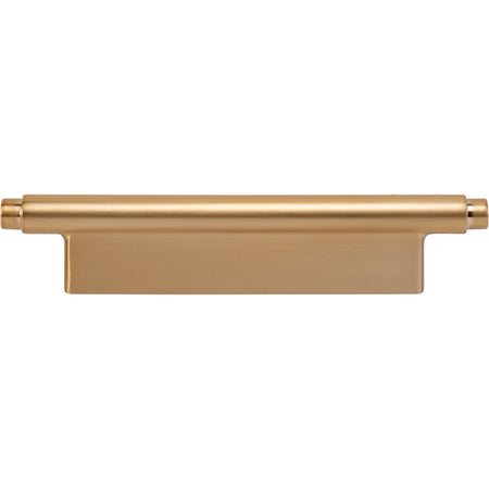 Atlas A532-WB: 96mm cc Kayden Round Bar Cabinet Pull - Warm Brass