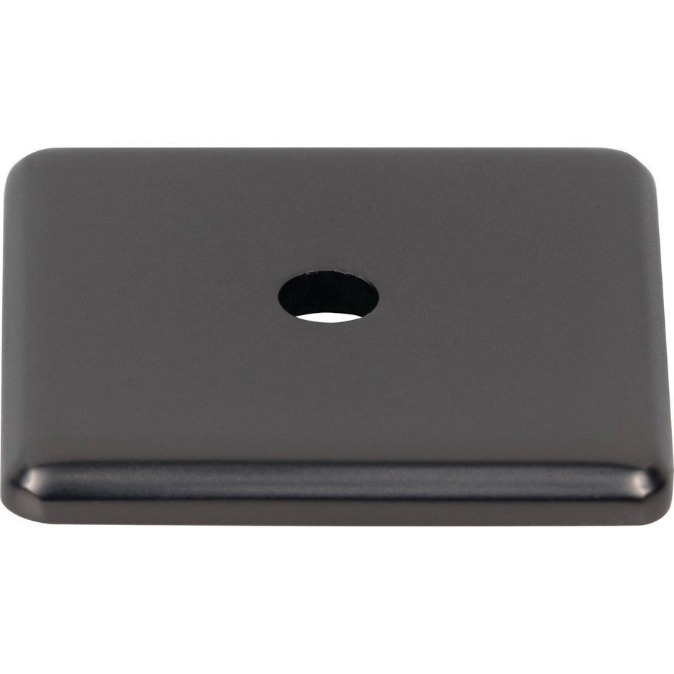 Top Knobs TK3280AG: 1-1/4" Radcliffe  Backplate - Ash Grey