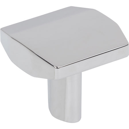 Elements 641PC: 1-1/4" William Square Cabinet Knob - Polished Chrome