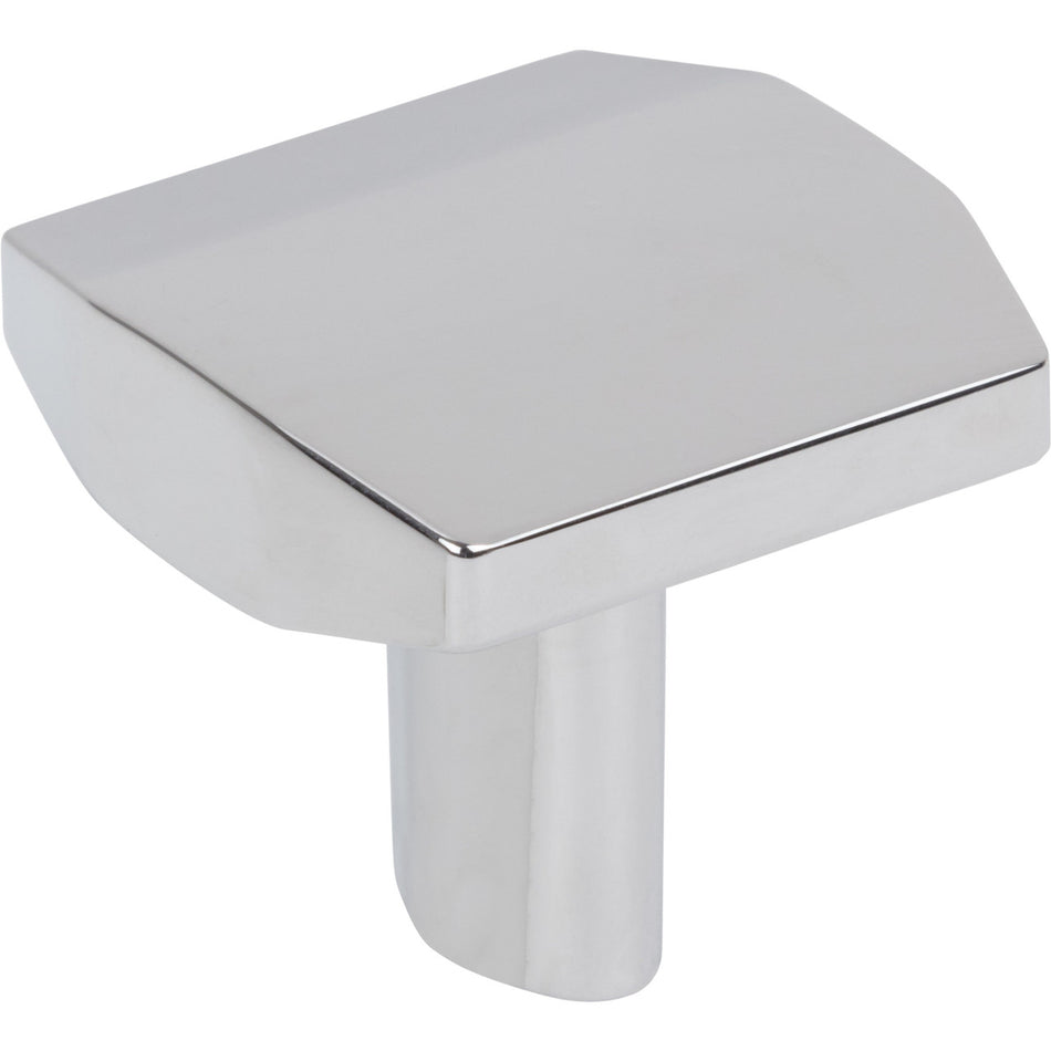 Elements 641PC: 1-1/4" William Square Cabinet Knob - Polished Chrome