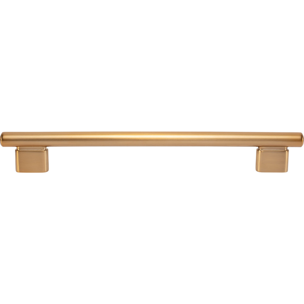 Atlas A519-WB: 18" cc Holloway Round Bar Appliance Pull - Warm Brass