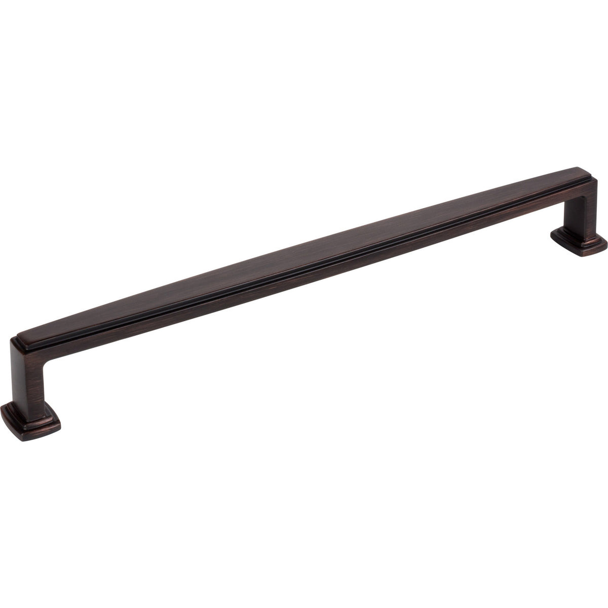 Jeffrey Alexander 171-12DBAC: 12" cc Richard Appliance Pull - Brushed Oil Rubbed Bronze