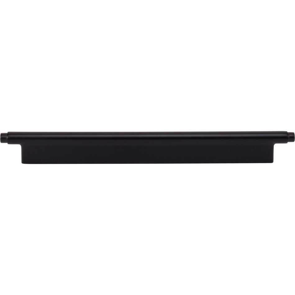 Atlas A536-BL: 224mm cc Kayden Round Bar Cabinet Pull - Matte Black