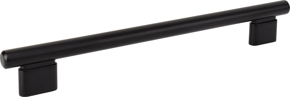 Atlas A518-BL: 12" cc Holloway Square Bar Appliance Pull - Matte Black