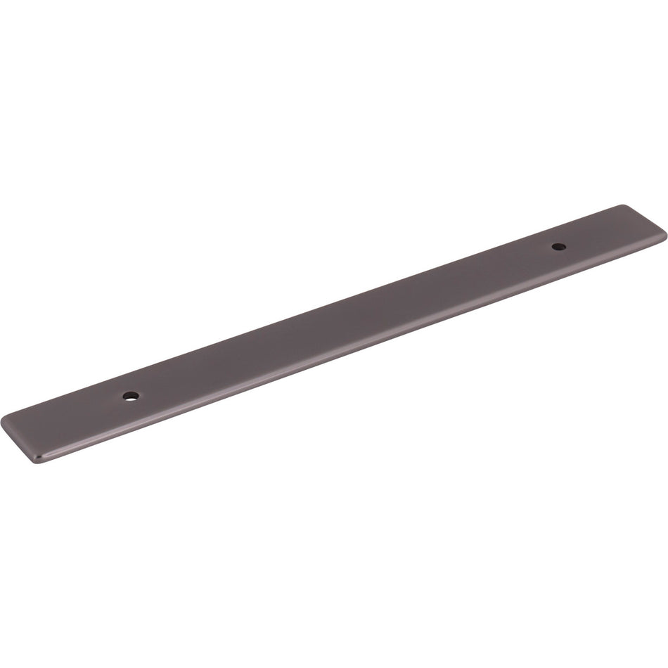 Top Knobs TK3283AG: 1" Radcliffe  Backplate - Ash Grey