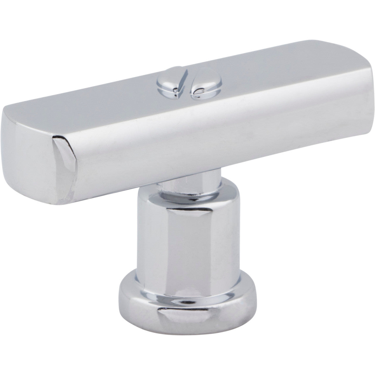 Atlas A981-CH: 2" Everitt T-Bar Cabinet Knob - Polished Chrome