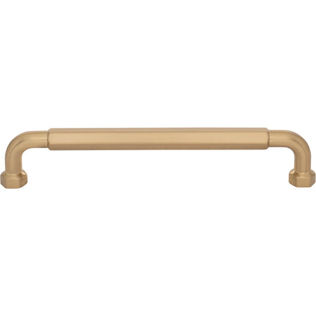 Top Knobs TK3203HB: 6-5/16" cc Dustin Cabinet Pull - Honey Bronze