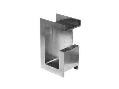 Sugatsune DSI-4253-38: 100mm x 38mm Sliding Door Handle - Satin Stainless Steel