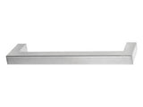 Sugatsune DSI-4400-20-25I: 250mm cc Square Bar Door Handle (interior) - Satin Stainless Steel