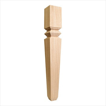 Hardware Resources P34-5CH: 5" x 5" x 35-1/2" Diamond Tapered Post - Cherry