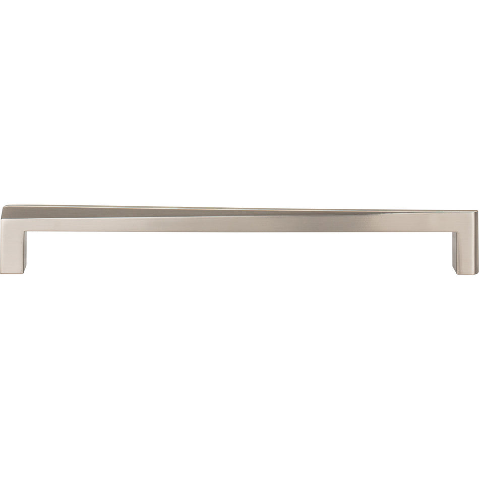 Atlas A675-BRN: 8-13/16" cc Para Bar Cabinet Pull - Brushed Nickel