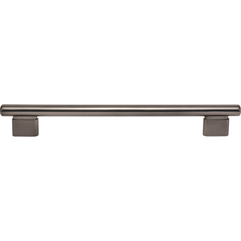 Atlas A518-SL: 12" cc Holloway Square Bar Appliance Pull - Slate