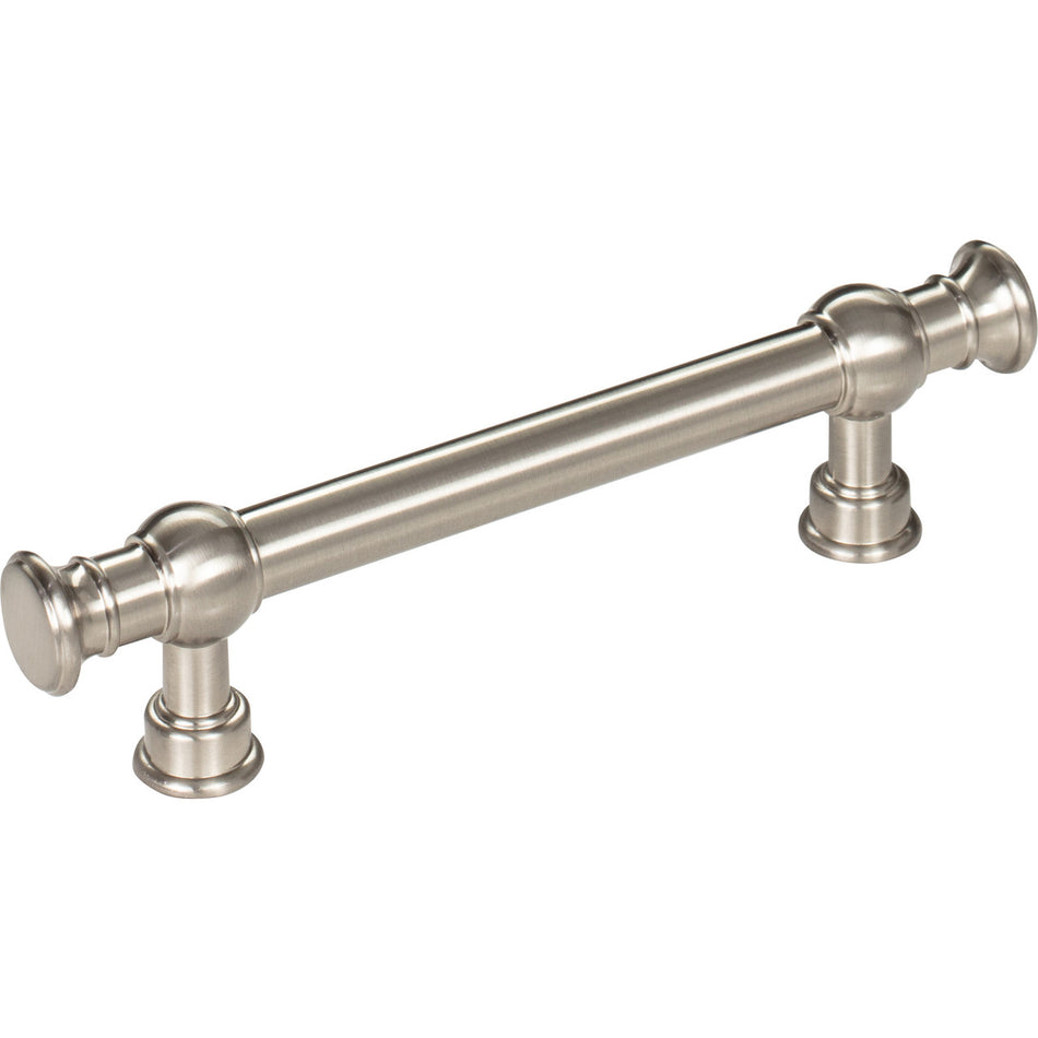 Top Knobs TK3121BSN: 3-3/4" cc Regent's Park Ormonde Cabinet Pull - Brushed Satin Nickel