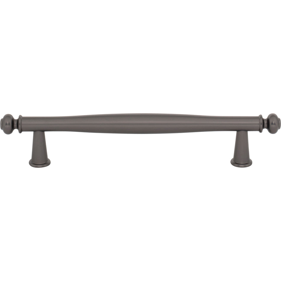 Top Knobs TK3192AG: 5-1/16" cc Coddington Cabinet Pull - Ash Gray
