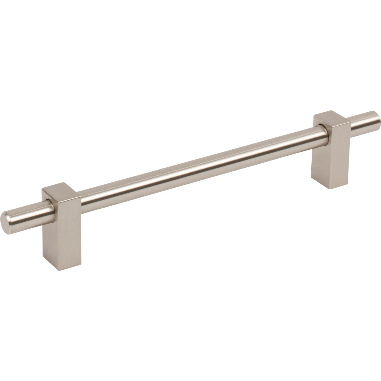 Jeffrey Alexander 478-160SN: 160mm cc Larkin Bar Cabinet Pull - Satin Nickel
