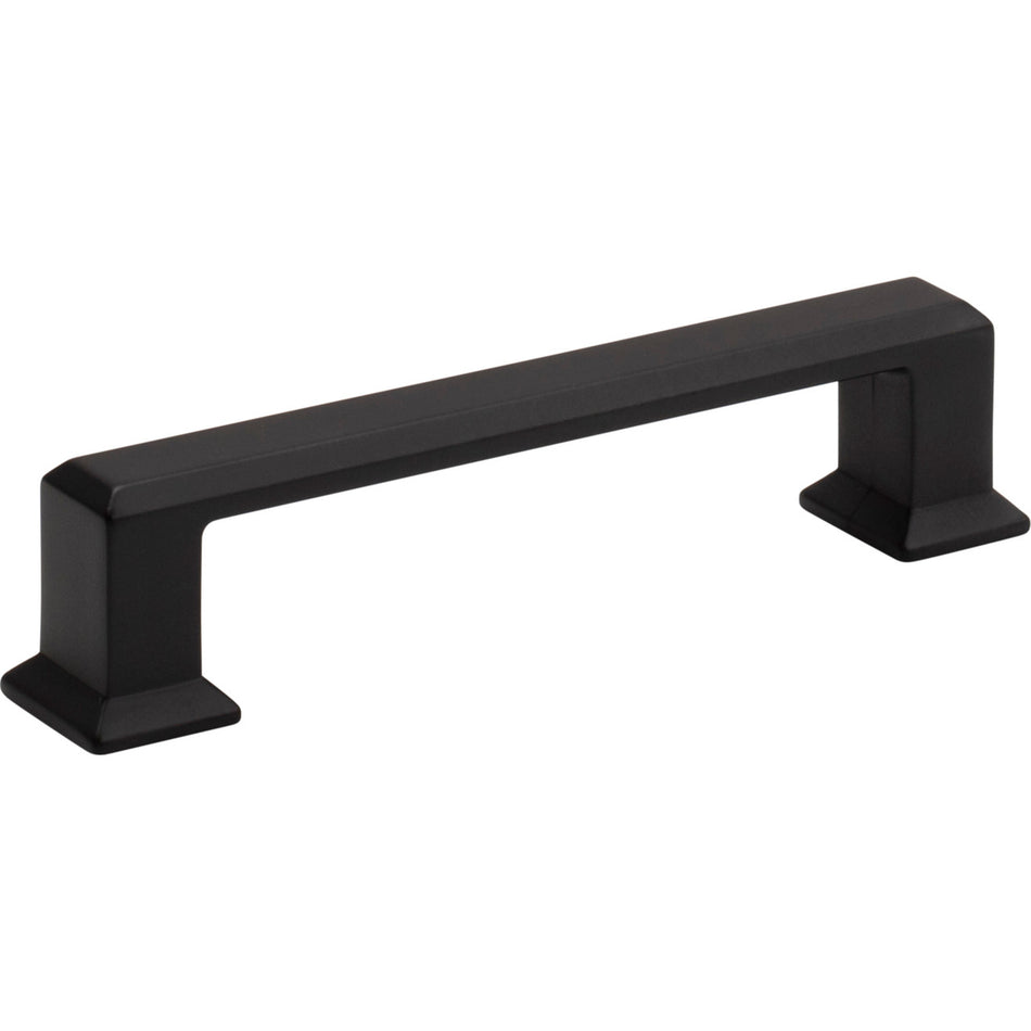 Atlas A663-BL: 3-3/4" cc Sweetbriar Lane Cabinet Pull - Matte Black
