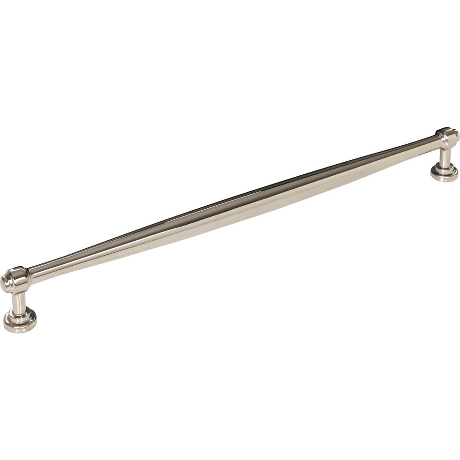 Top Knobs TK3076PN: 12" cc Regent's Park Ulster Cabinet Pull - Polished Nickel