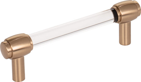 Jeffrey Alexander 775-96SBZ : 96mm cc Carmen Bar Cabinet Pull - Satin Bronze