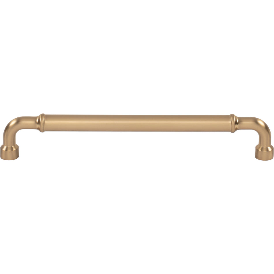 Top Knobs TK3416HB: 7-9/16" cc Lavington Cabinet Pull - Honey Bronze
