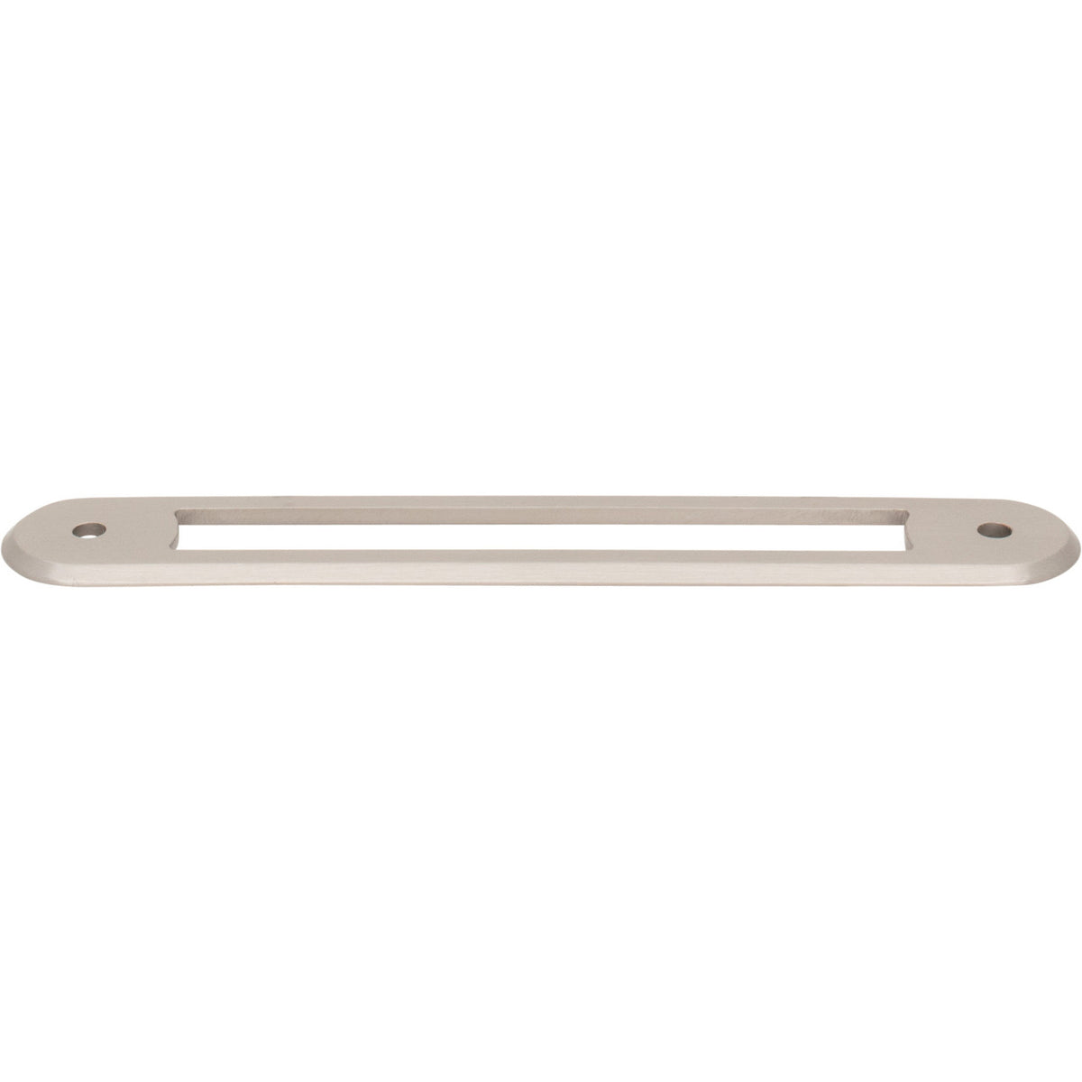 Top Knobs TK3353BSN: 5-1/16" Brockwell Oval Backplate - Brushed Satin Nickel