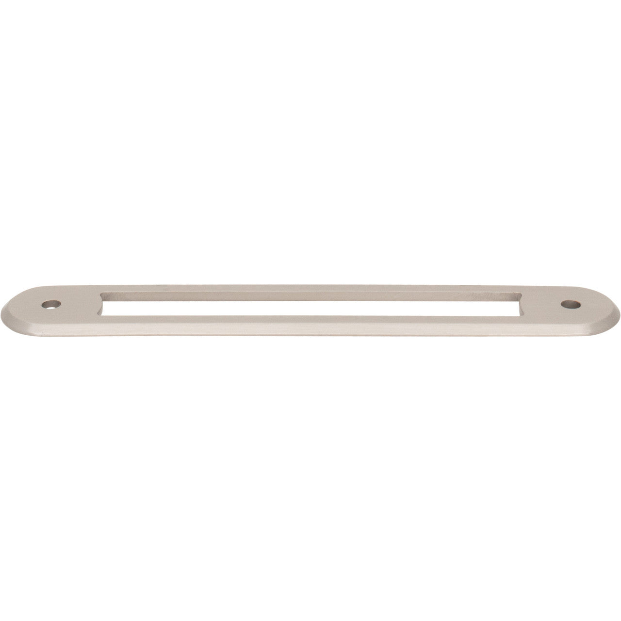 Top Knobs TK3353BSN: 5-1/16" Brockwell Oval Backplate - Brushed Satin Nickel