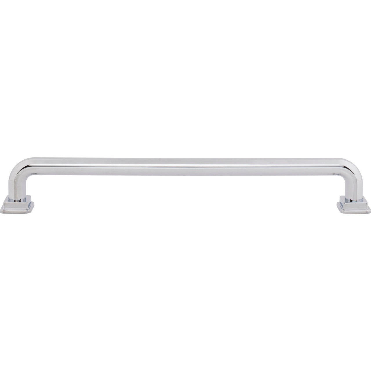 Atlas A6028-CH: 12" cc Kimberton Bar Appliance Pull - Polished Chrome