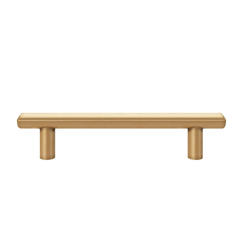 Atlas A6032-WB: 3-3/4" cc Finderne Cabinet Pull - Warm Brass