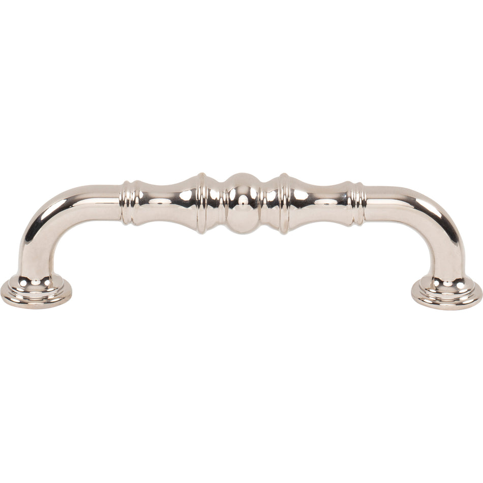 Top Knobs TK3432PN: 5-1/16" cc Bayridge Cabinet Pull - Polished Nickel