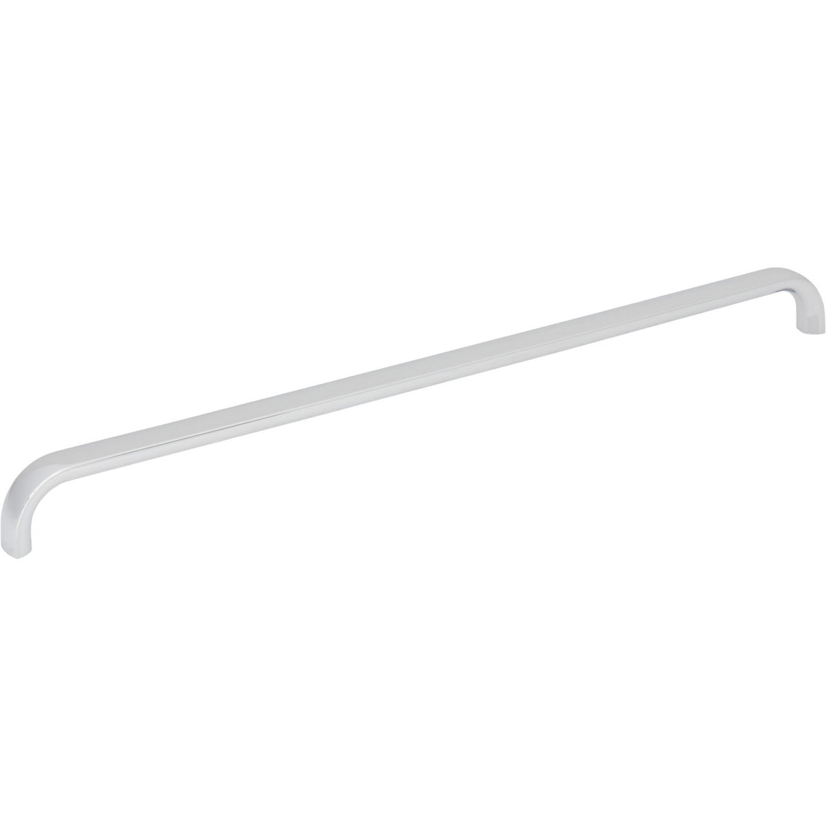 Top Knobs TK3347PC: 12" cc Brockwell D-Handle Cabinet Pull - Polished Chrome