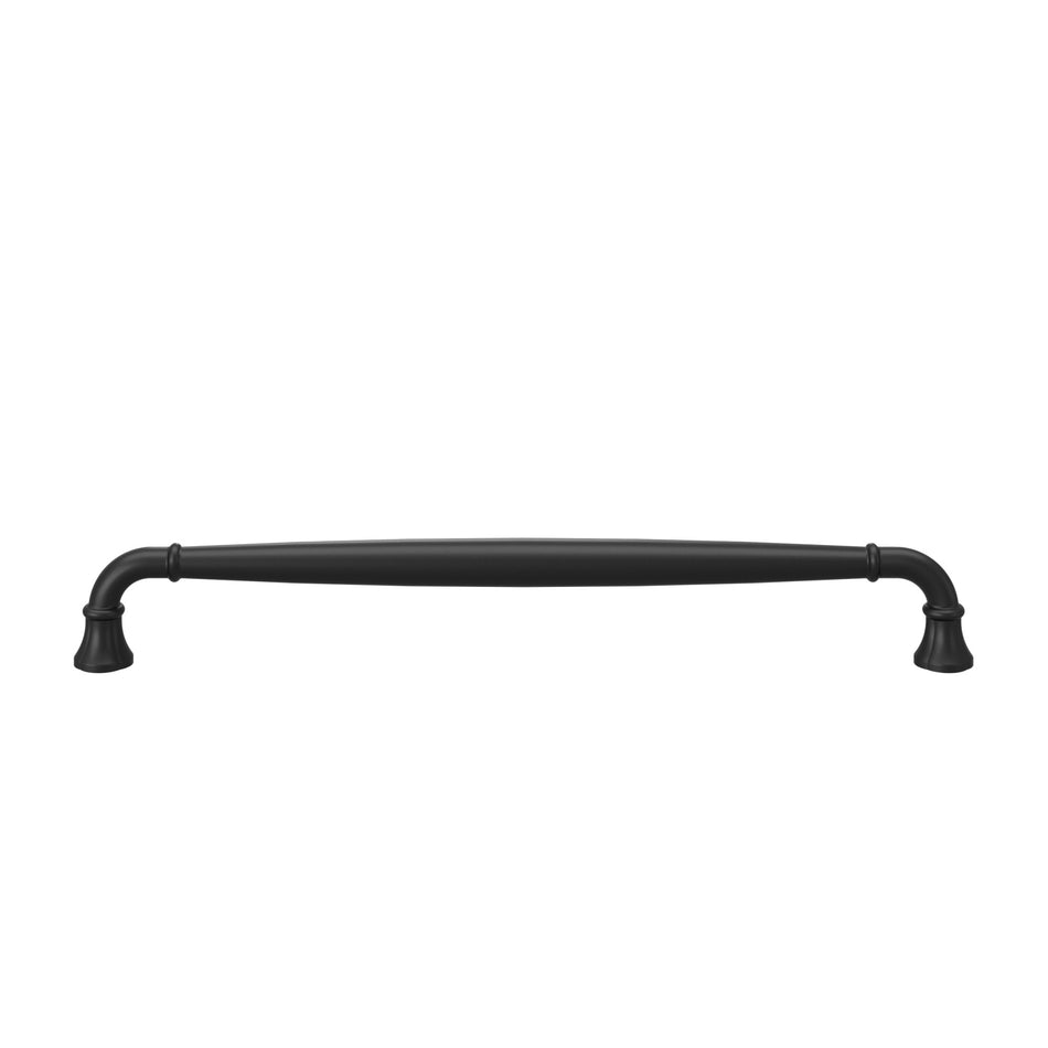 Atlas A6016-BL: 8-13/16" cc Lanehurst Cabinet Pull - Matte Black