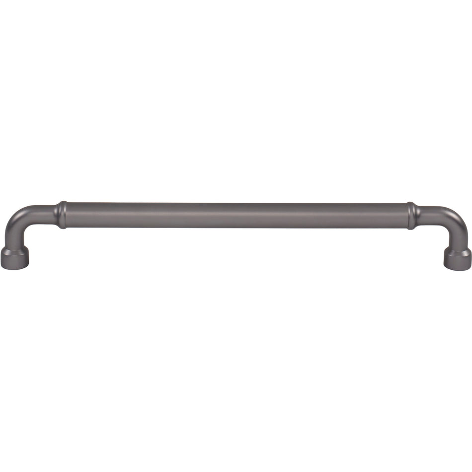 Top Knobs TK3417AG: 8-13/16" cc Lavington Cabinet Pull - Ash Gray